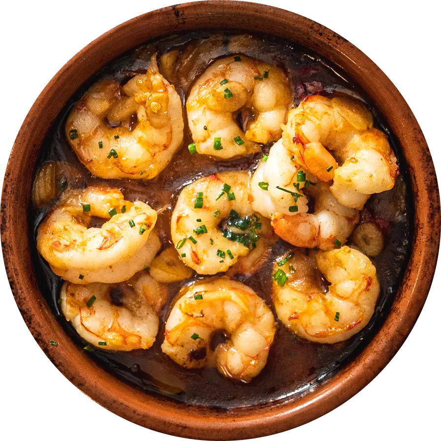 Gambas al ajillo