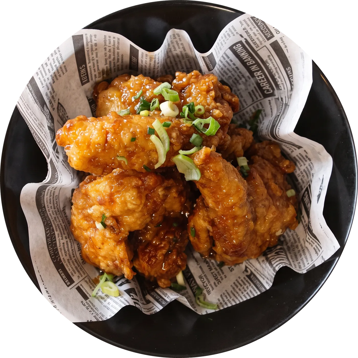 Pollo coreano crujiente